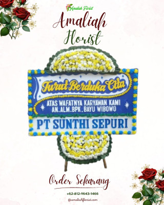 Papan Bunga Duka di Ngipik